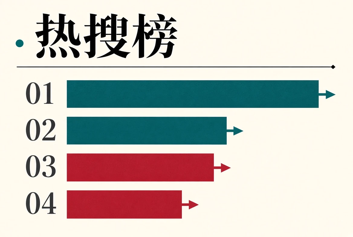 热搜榜栏目视觉